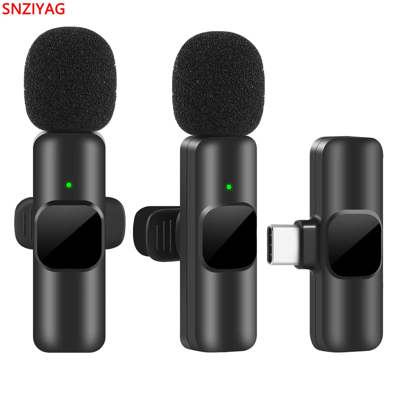 Microfone Sem Fio Duplo Lapela - iPhone| Android Profissional