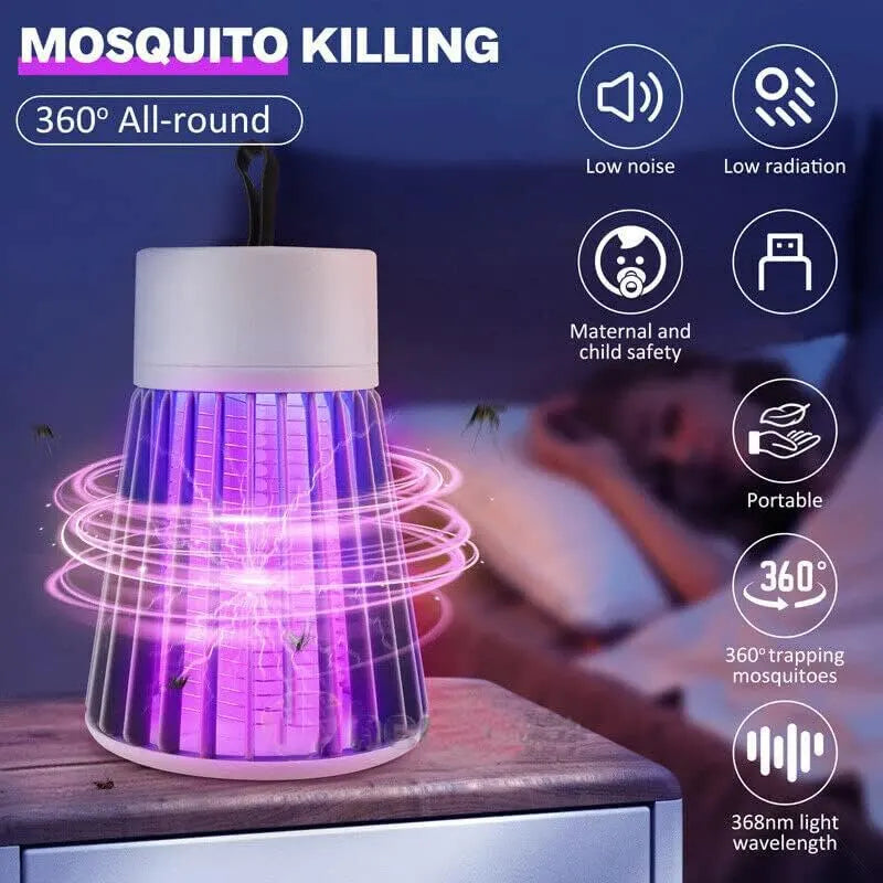 Mata Mosquito Repelente Eletronico Led UV Pernilongo Insetos Voltagem 110v/220v